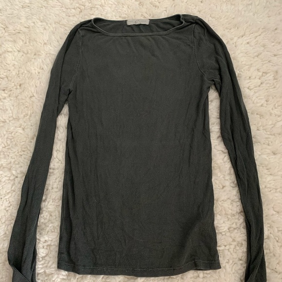 Grey truly madly deeply long sleeve t shirt - Picture 1 of 3